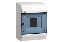 Бокс IEK PRIME ЩРН-П-4 190x146x100 IP41 прозрачная дверь картинка 